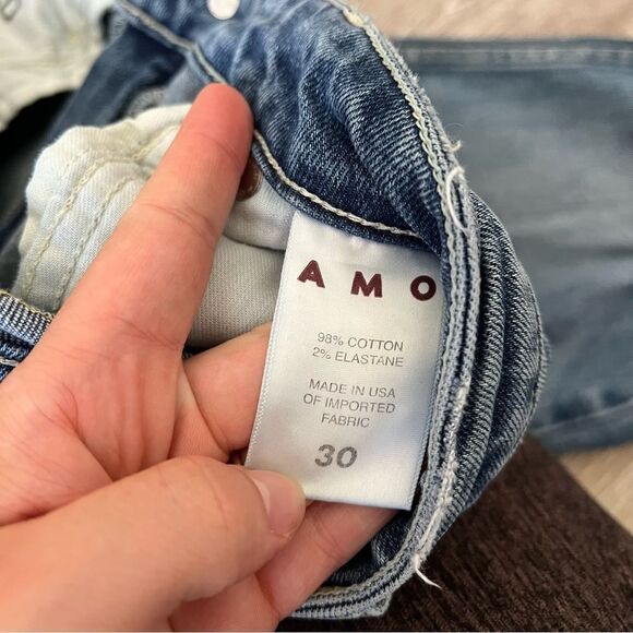 AMO high rise twist loverboy jeans cropped‎ ankle - Picture 6 of 9